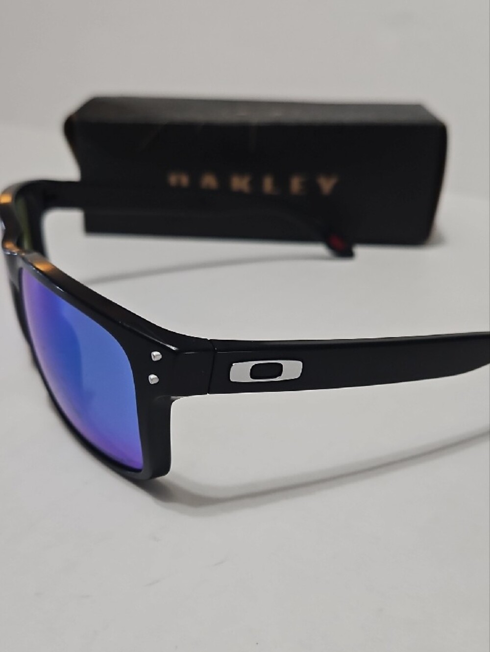 Oakley Holbrook 009102 F055 Polarized Prism Saphire Men's Sunglasses - Picture 2 of 12